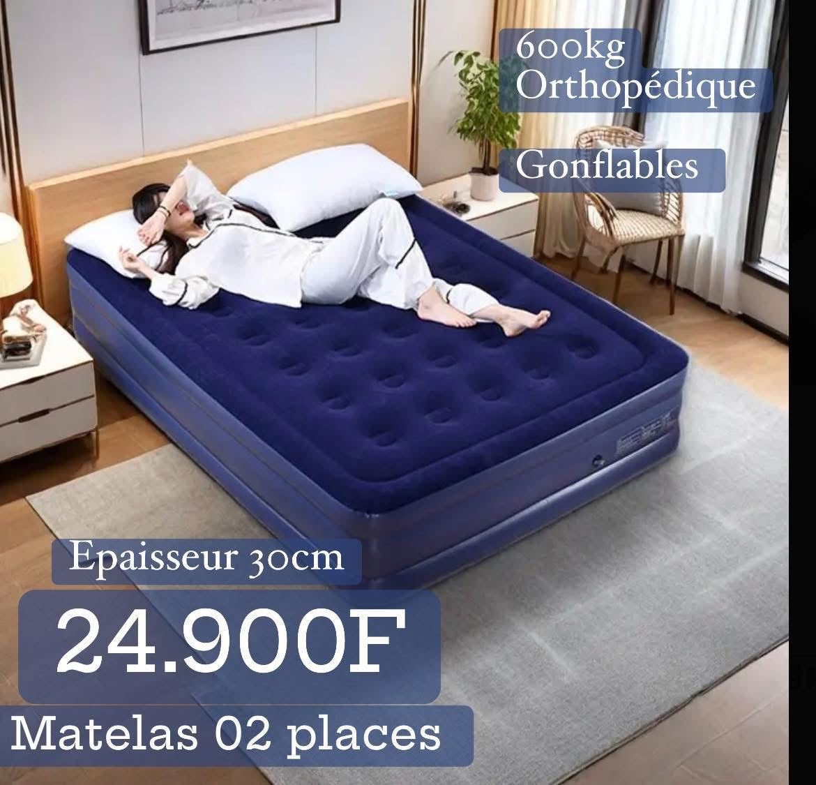 Matelas gonflable importé italie
