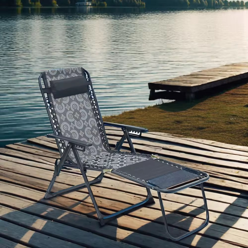 Chaise pliante 2 en 1 qui se convertit en lit confortable en un clin d'œil !  