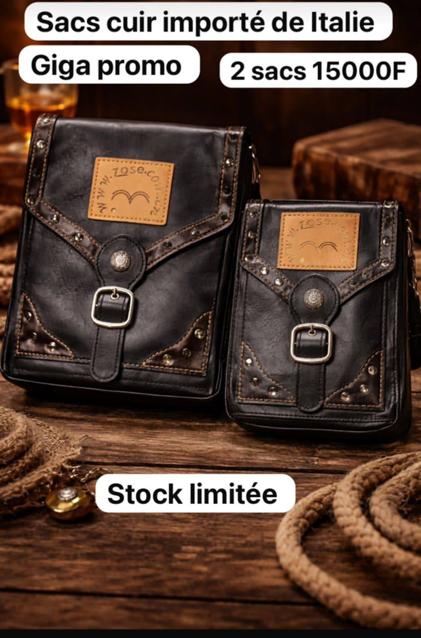 👜 Sac en cuir élégant – style unique et moderne