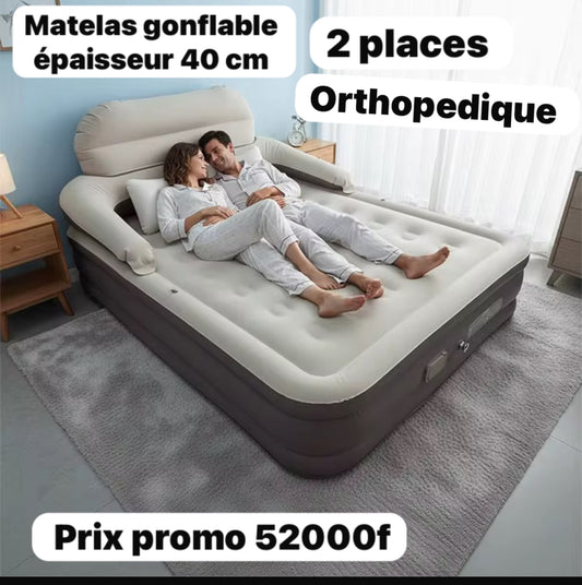 Matelas en forme de lit épaisseur 40 cm