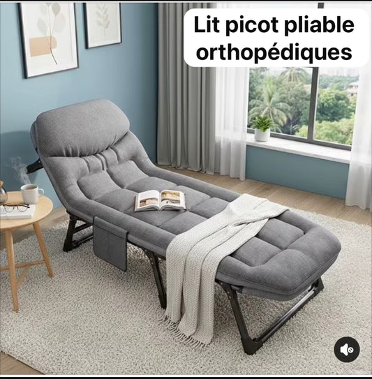 Lit picot pliable orthopédiques