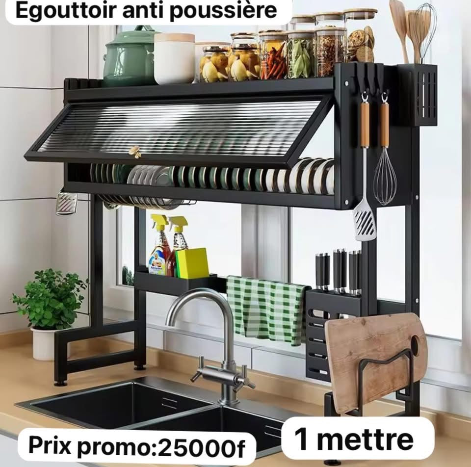 Égouttoir anti poussière
