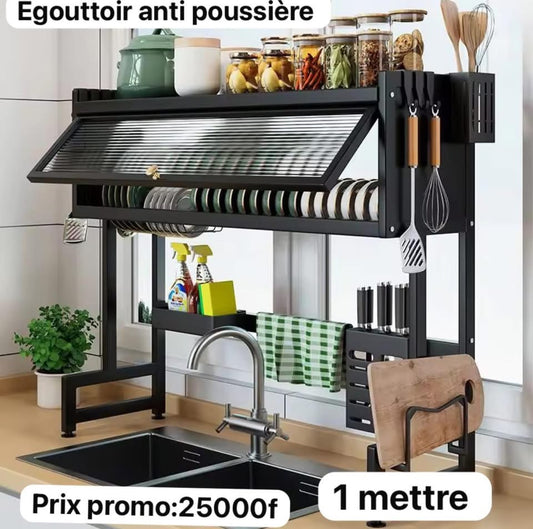 Égouttoir anti poussière