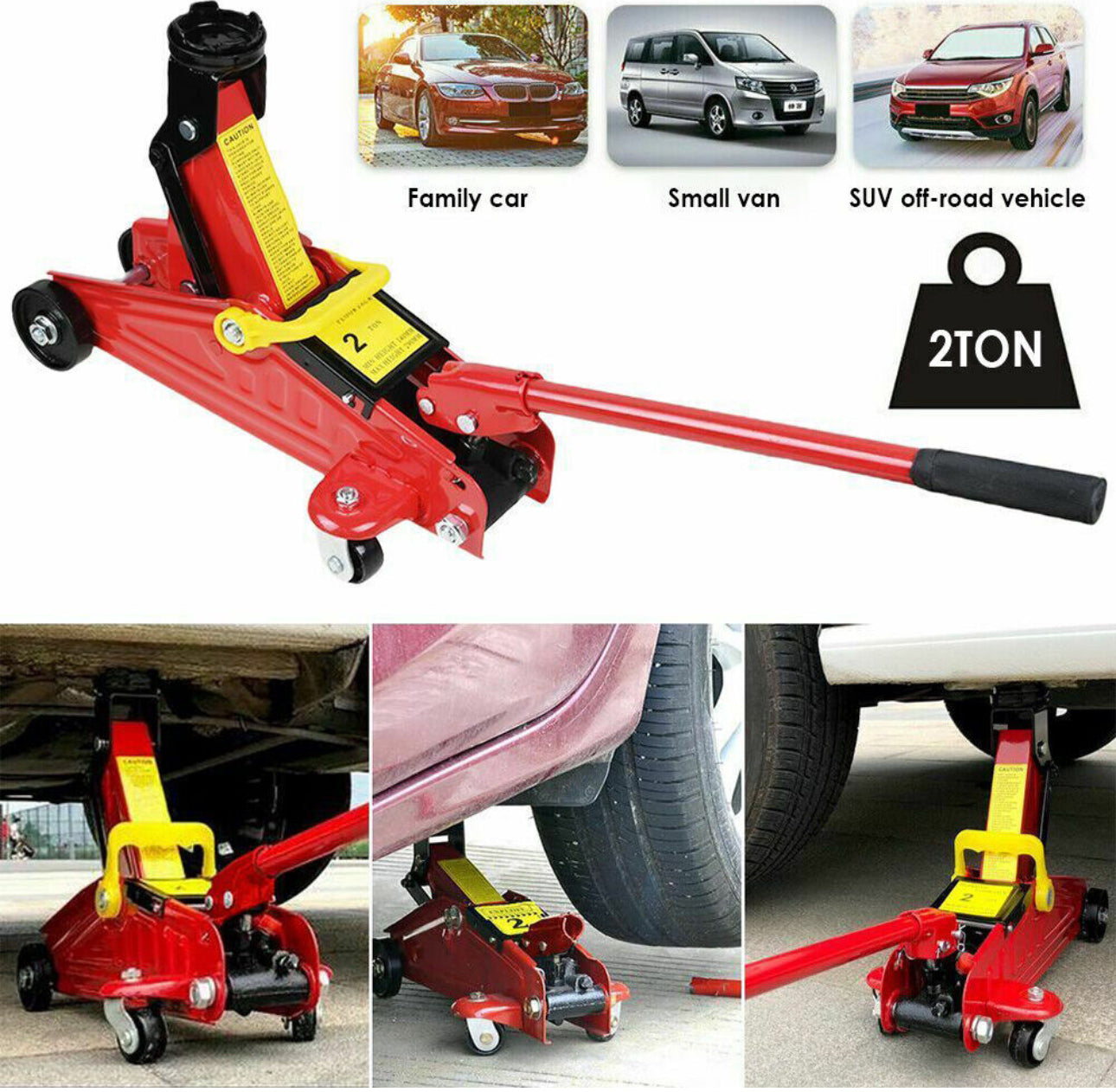 Cric hydraulique de haute qualité pour voiture.